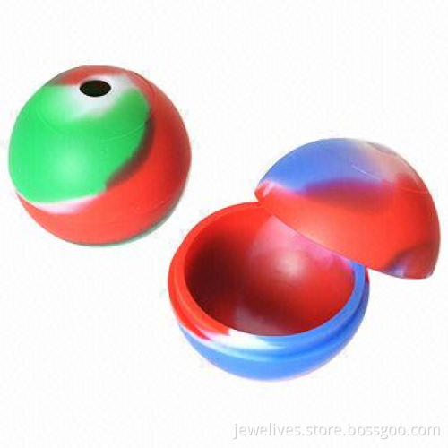 Mixed Color Design Silicone Ice Ball with FDA/LFGB Certificates